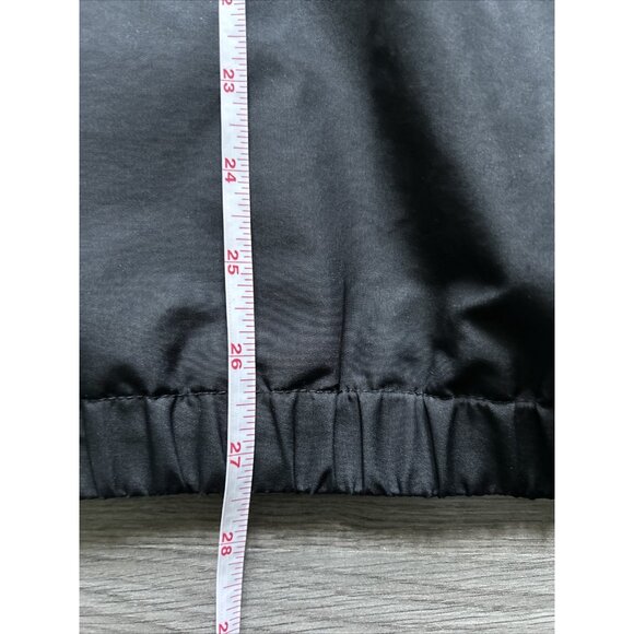 Cutter & Buck Large Black Poly Golf Jacket Shirt Kingwood Golf Club Logo - Picture 7 of 9